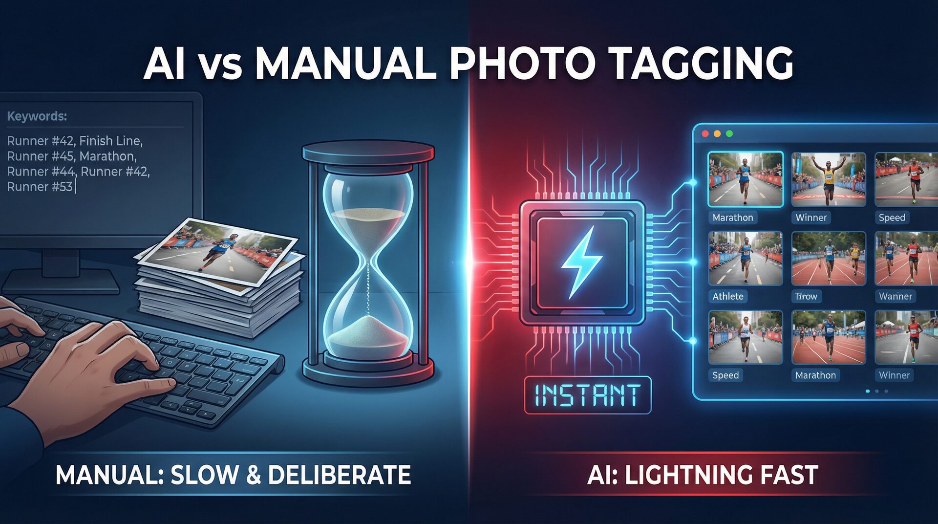 RaceTagger vs Manual Photo Tagging: Time, Cost & Accuracy Compared ...