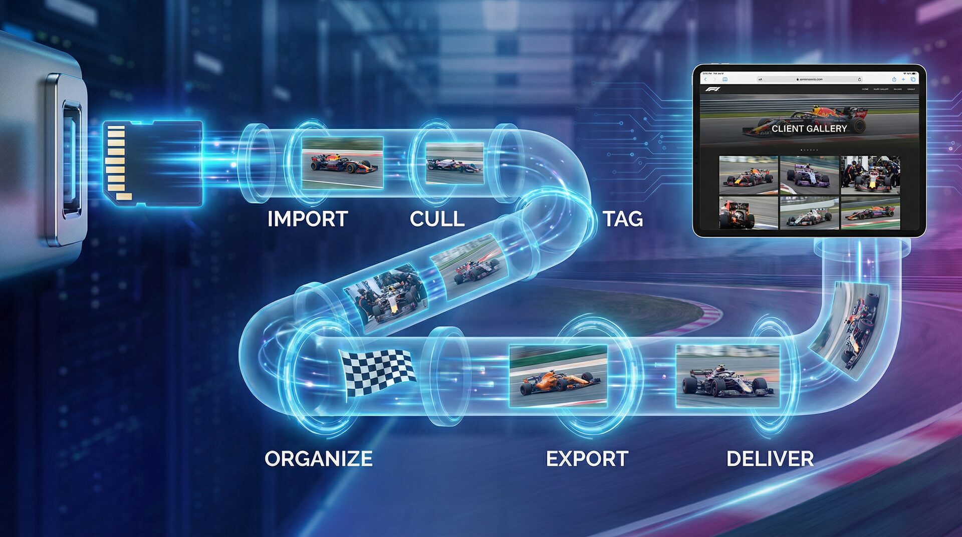 Automating Motorsport Photo Workflow: SD Card to Gallery | RaceTagger Blog